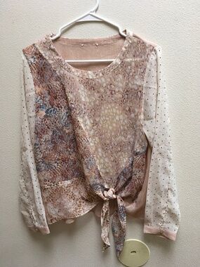 Glamorous Sheer Top Without Tags